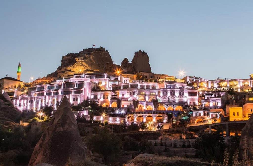 Cappadocia Cave Resort & Spa, a unique retreat in Turkey's lunar-like landscape.