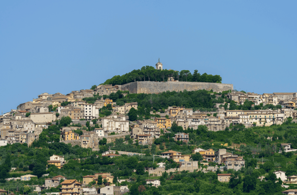 Must-See Hidden European Holiday Spots - Destination Spotlight -Scenic view of Frosinone, Italy, showcasing its lush landscapes and traditional architecture.