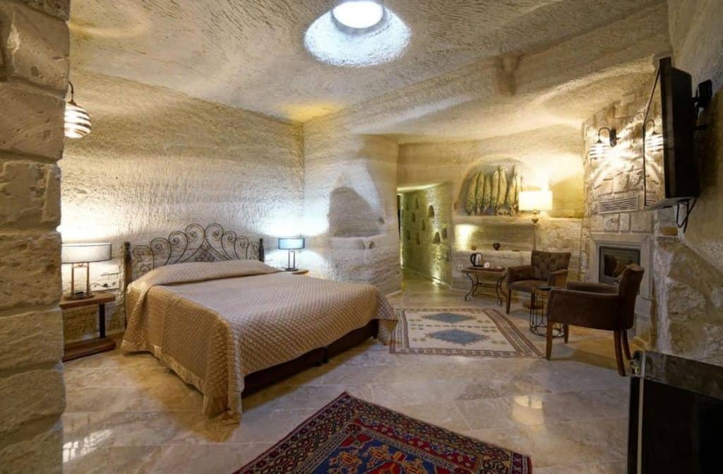 Panoramic Cave Hotel & SPA, blending unique cave luxury with stunning Cappadocian views.